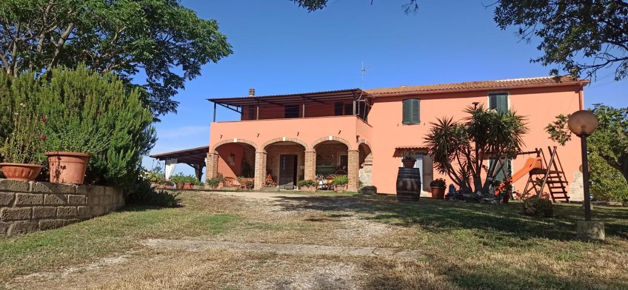 Agriturismo Marruchetone Vecchio Manciano Luaran gambar